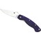 Spyderco 2024 Spyderco Military Model G-10 Dark Blue Cpm S110V Plain SPY-C36GPDBL - alternate 2